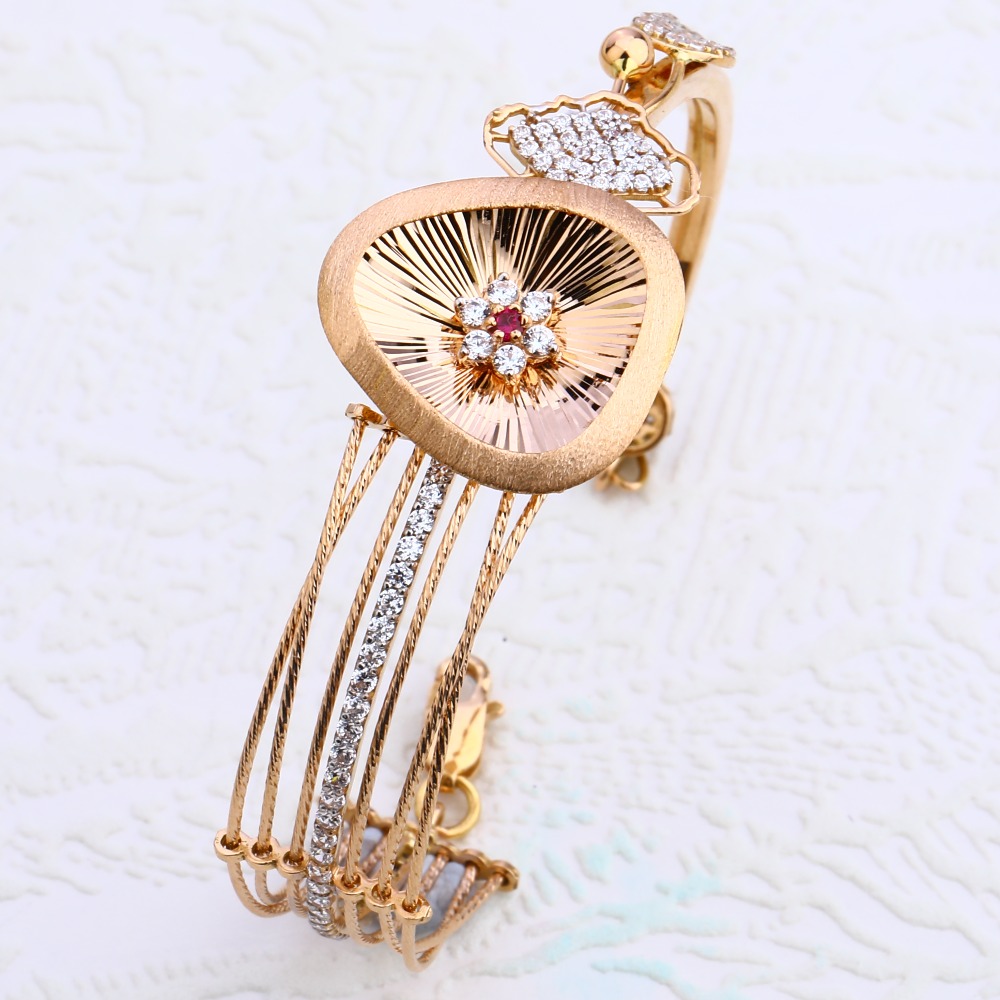 18ct Rose Gold  Gorgeous Hallmark Bracelet RLKB156