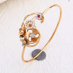 750 Rose Gold  exclusive Hallmark Ladies Bracelet RLKB130