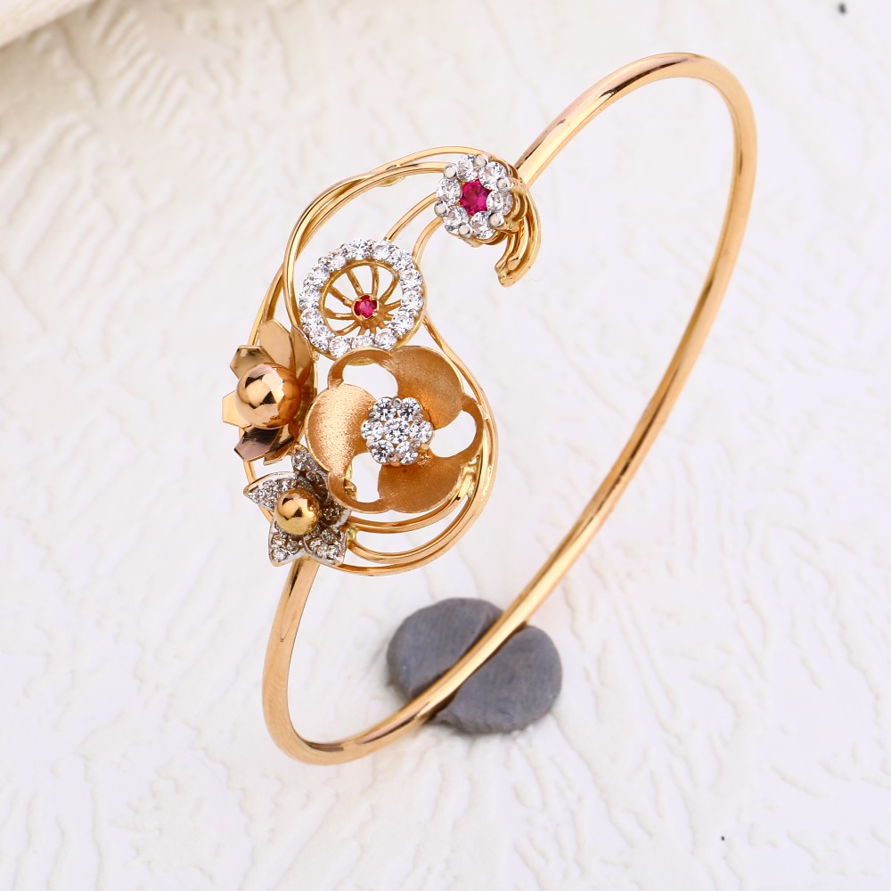 750 Rose Gold  exclusive Hallmark Ladies Bracelet RLKB130