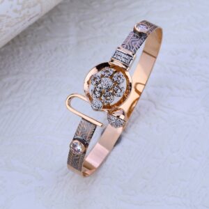 750 Rose Gold  Gorgeous CZ Bracelet RLKB197