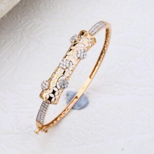 18CT Rose Gold Classic Women's  Bracelet RLKB103
