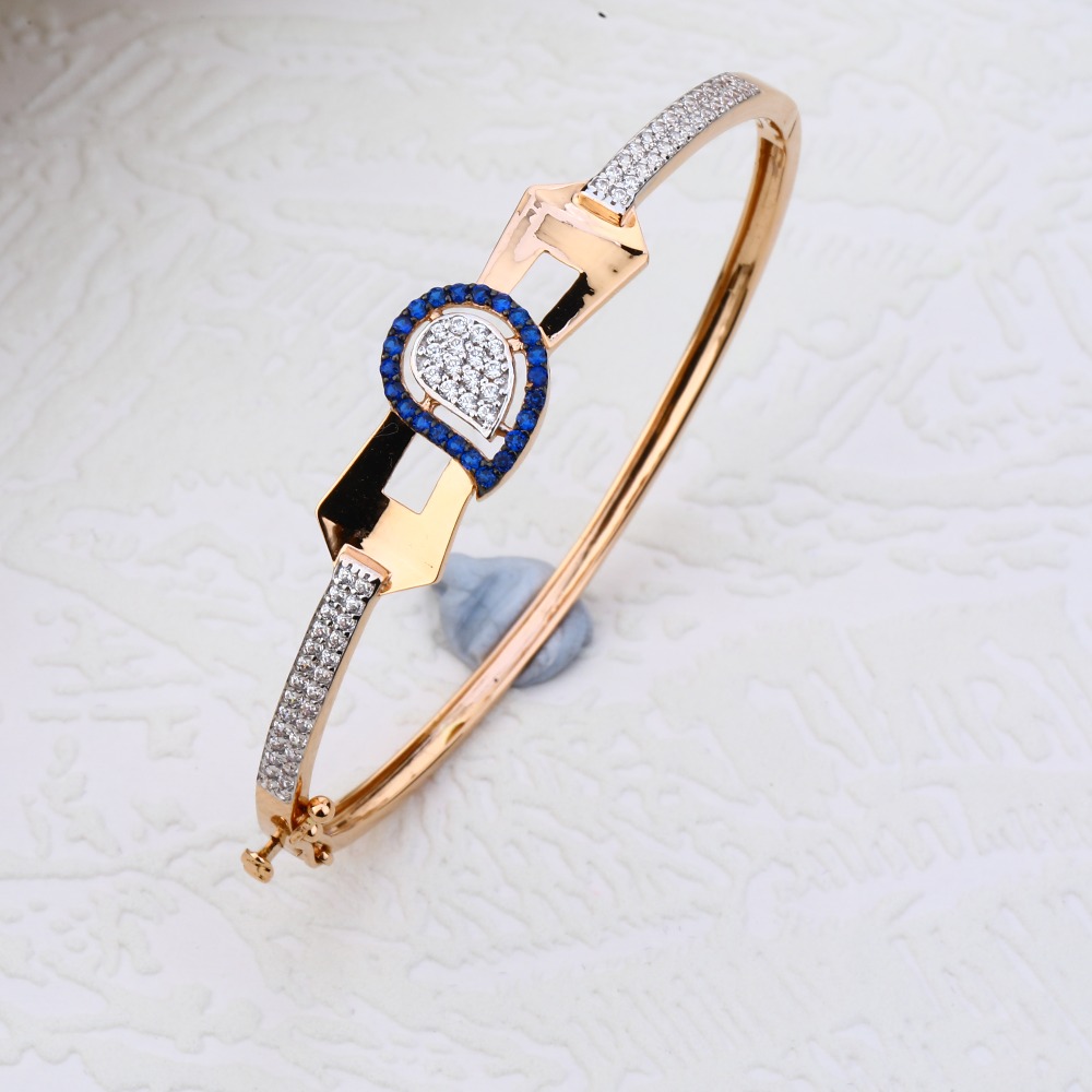 18CT Rose Gold Women's  Bracelet RLKB102