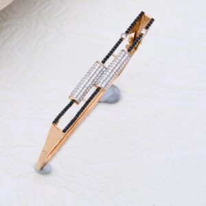 18CT Rose Gold CZ Hallmark Bracelet RLKB94