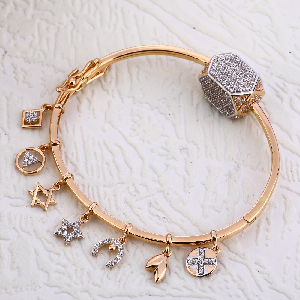 18KT Rose Gold Hallmark Ladies Bracelet  RLKB250