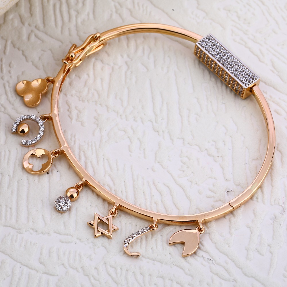 18KT Rose Gold Designer Ladies Bracelet  RLKB244