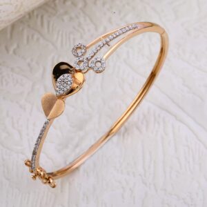 18KT Rose Gold Hallmark stylish Kada Bracelet  RLKB232