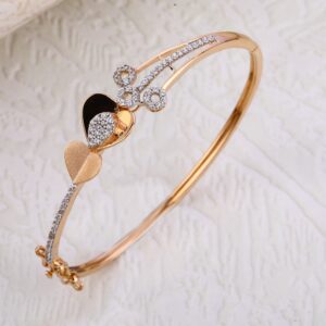 18KT Rose Gold Hallmark Gorgeous Kada Bracelet  RLKB231