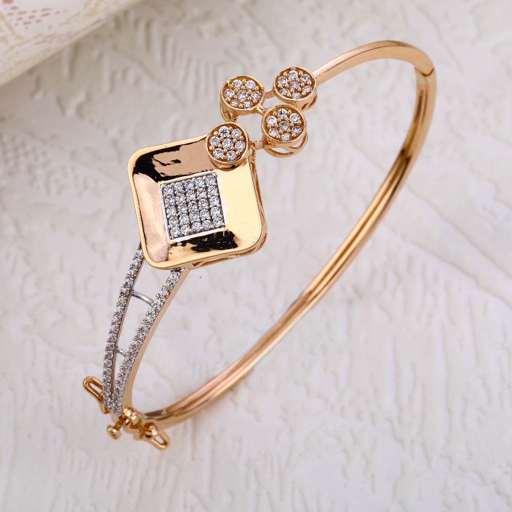 750 Rose Gold Hallmark Exclusive Women's Bracelet RLKB213