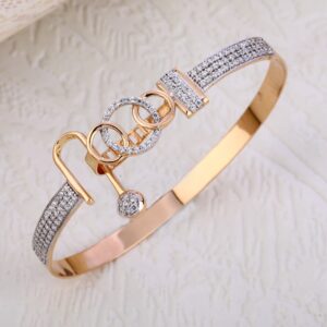750 Rose Gold Hallmark Delicate Women's Bracelet RLKB212