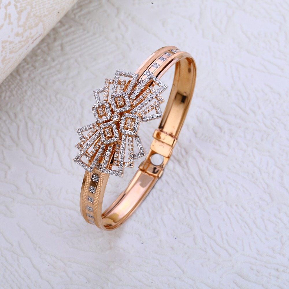 750 Rose Gold Hallmark Women's Bracelet RLKB270