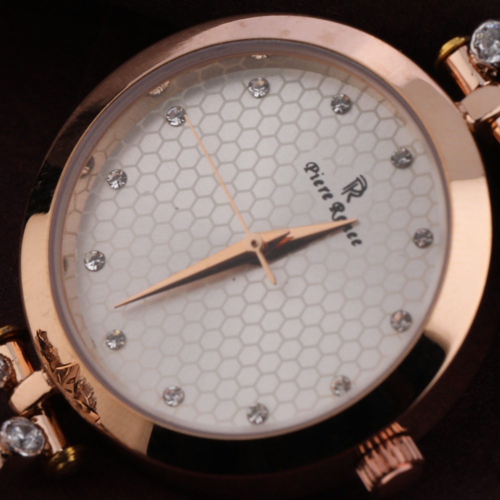 750 Rose Gold Classic CZ Ladies Watch RLW293 - Image 2