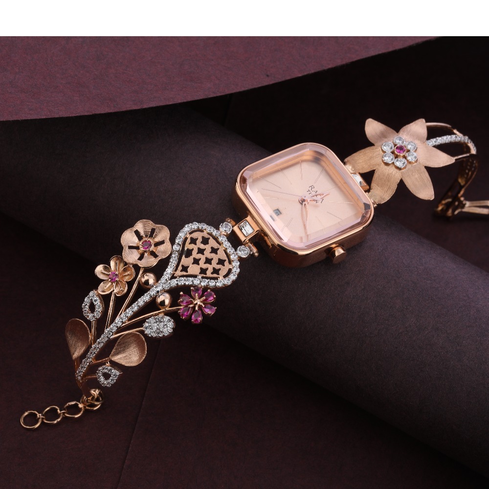 750 Rose Gold Women's  Classic Hallmark Watch RLW285