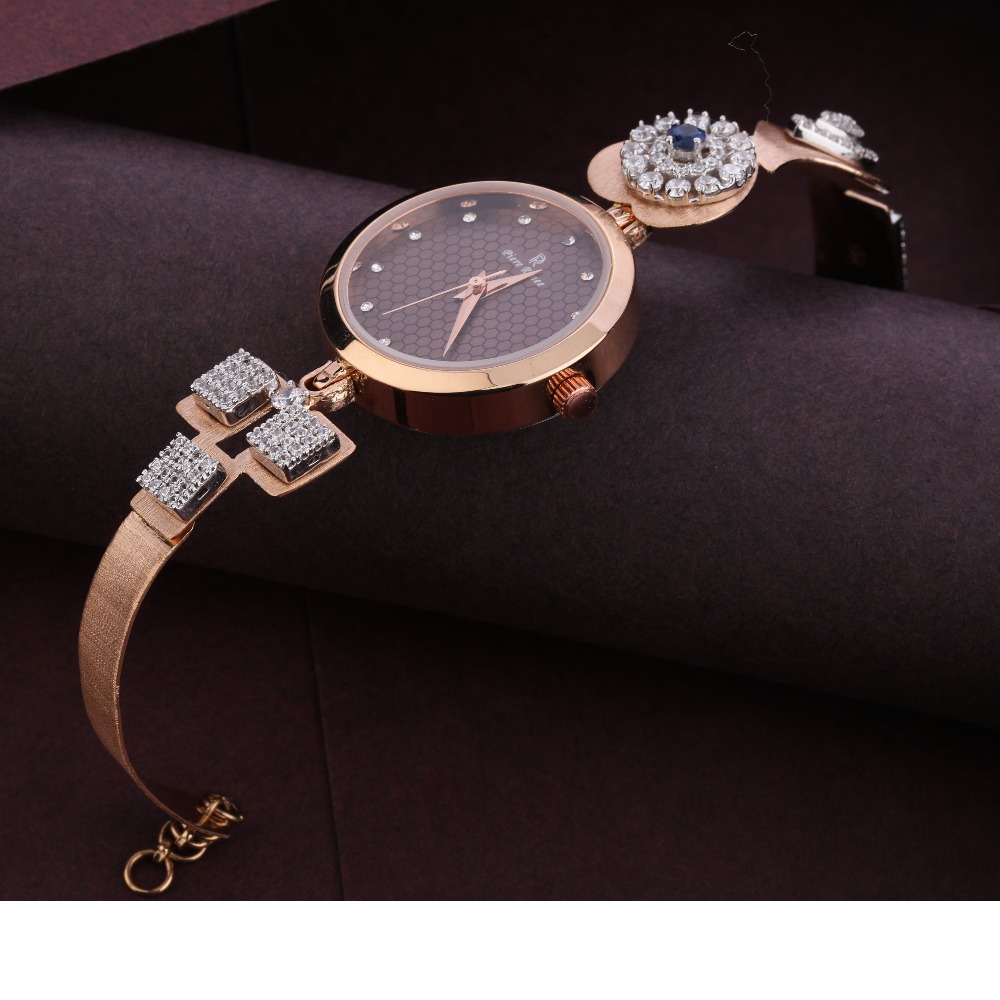 750 Rose Gold stylish Ladies Watch RLW283
