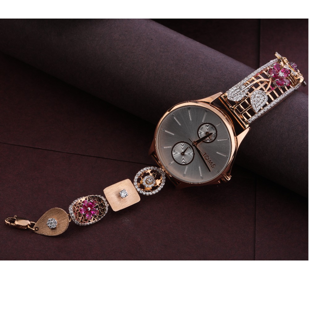 750 rose gold exclusive ladies watch rlw280