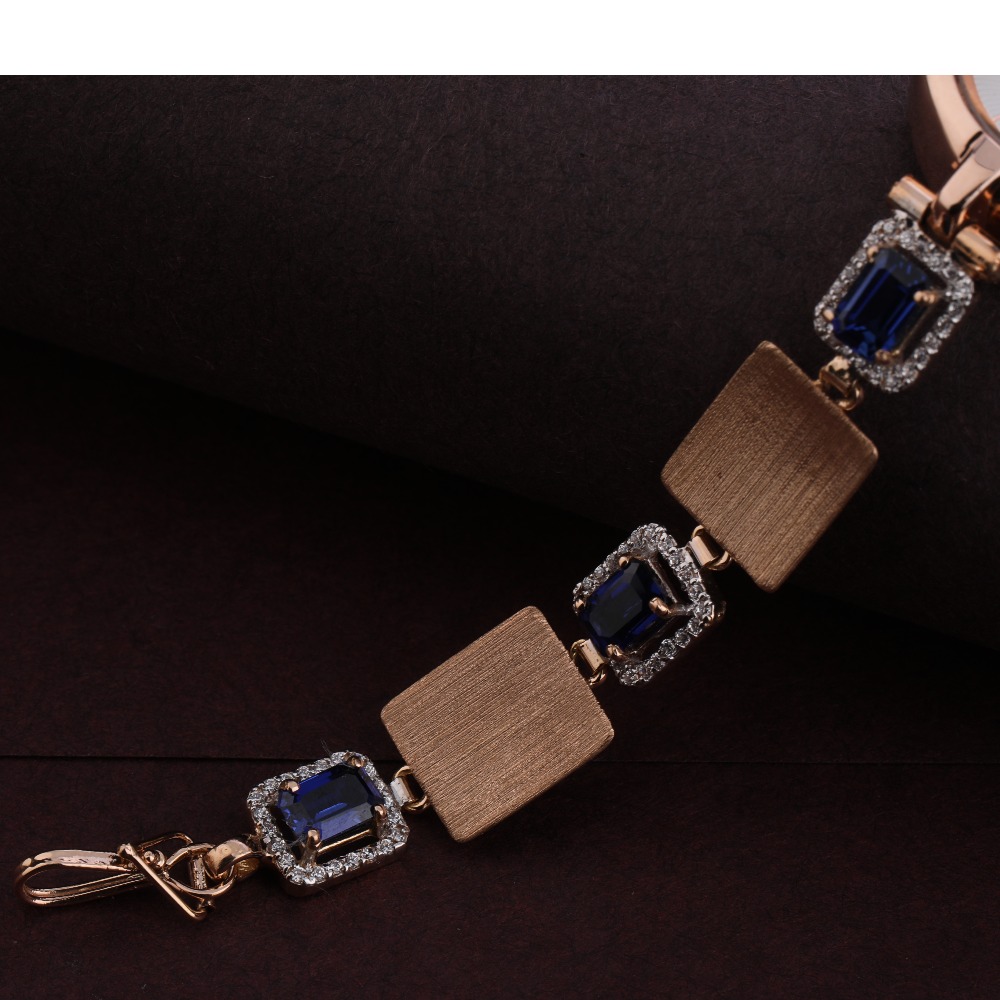 750 rose gold designer ladies watch rlw278 - Image 2