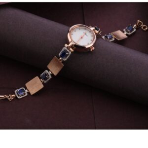 750 rose gold designer ladies watch rlw278