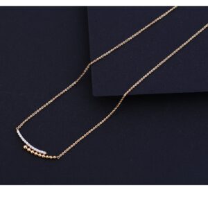 18KT Rose Gold Gorgeous Necklace Tanmaniya RTM218