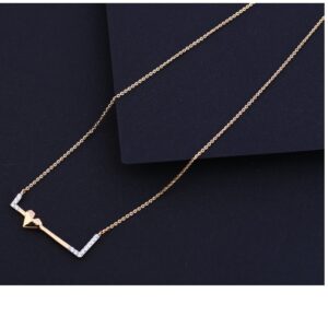 18KT Rose Gold Fancy Necklace Tanmaniya RTM217