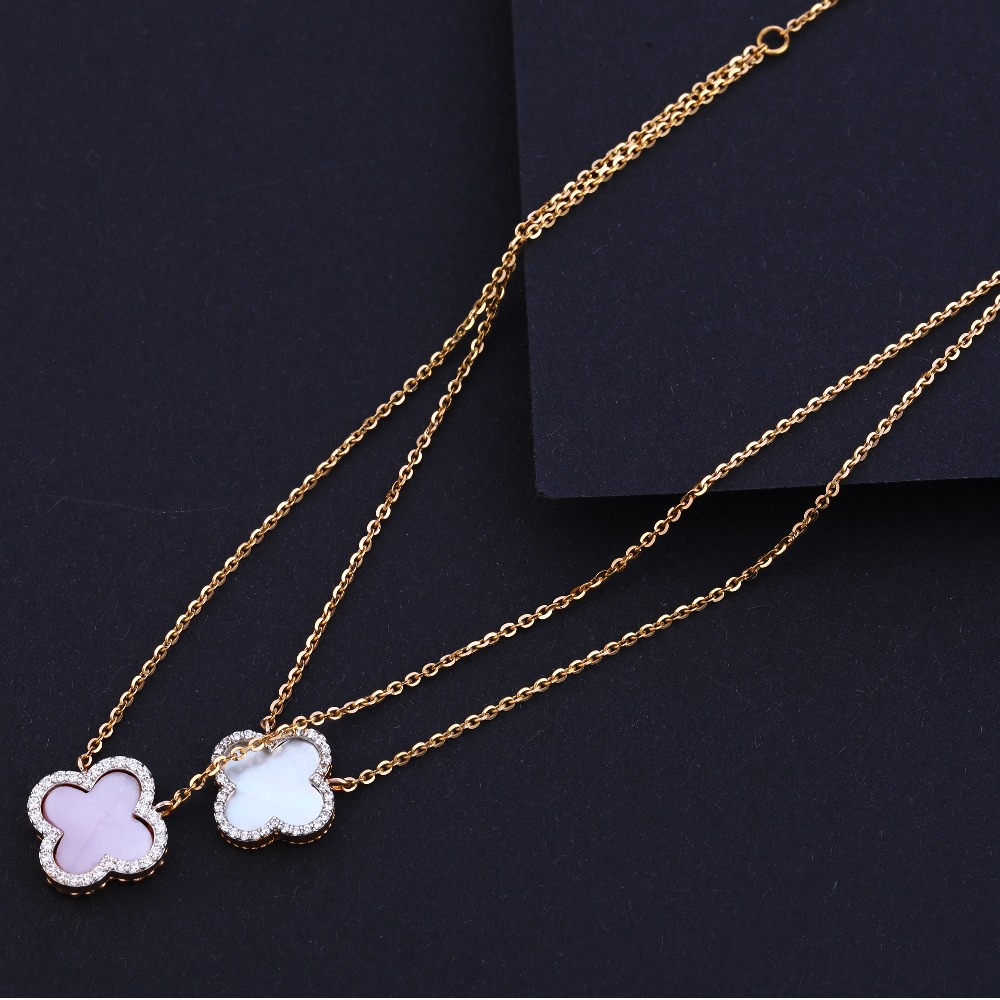 18KT Rose gold Necklace Tanmaniya RTM212