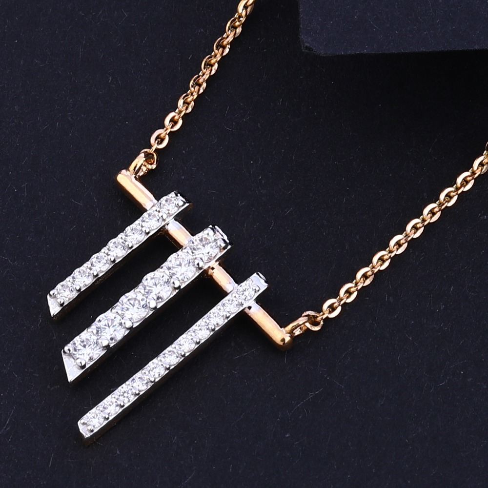 18KT Rose Gold stylish Women's Hallmark Tanmaniya RTM211 - Image 2