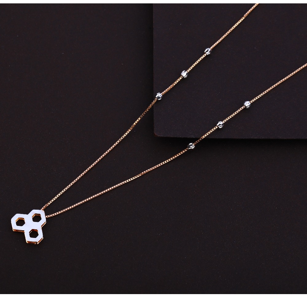 750 Rose Gold stylish  Hallmark Ladies Tanmaniya RTM258