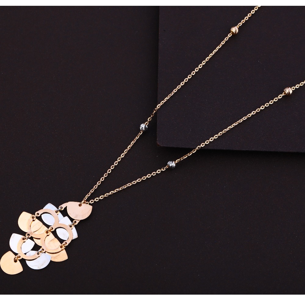 750 Rose Gold  Delicate Hallmark Tanmaniya  RTM241