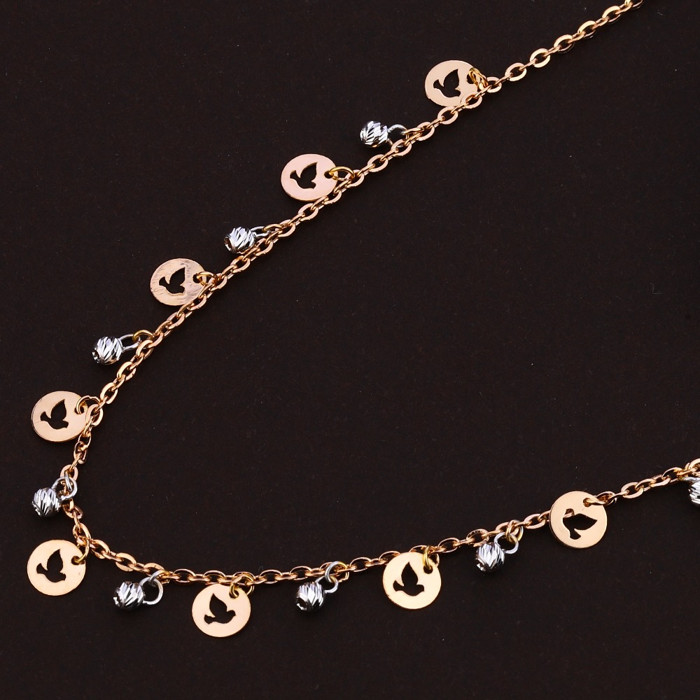 18CT Rose Gold Hallmark Tanmaniya  RTM195