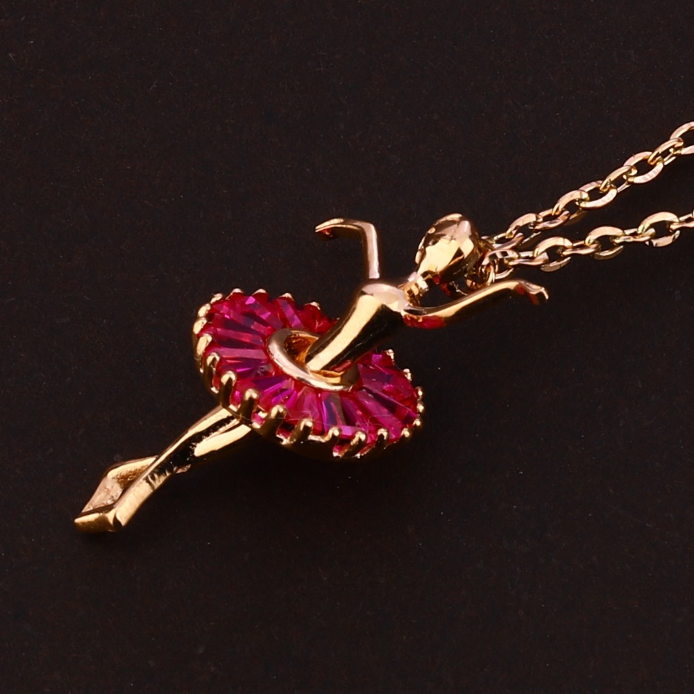 18KT Rose Gold Delicate Ladies Tanmaniya Necklace RTM173 - Image 2