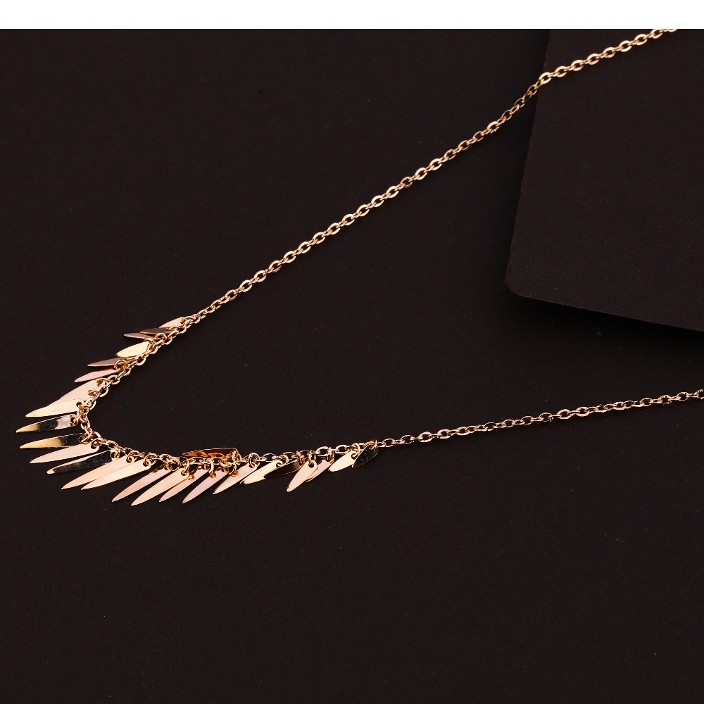 18KT Rose Gold  Ladies Tanmaniya Necklace  RTM170