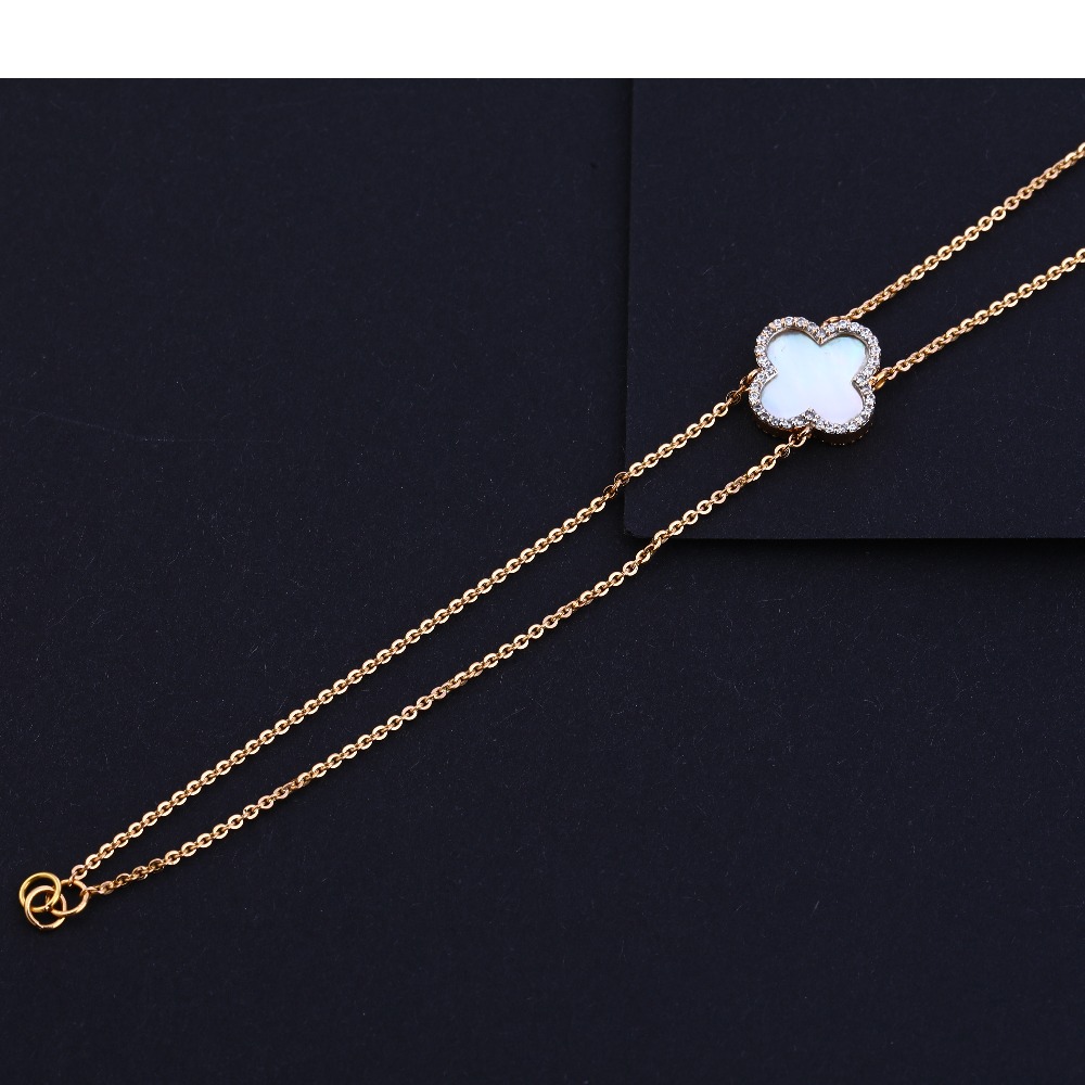 750 Rose Gold Hallmark Exclusive Womens  Tanmaniya RTM231