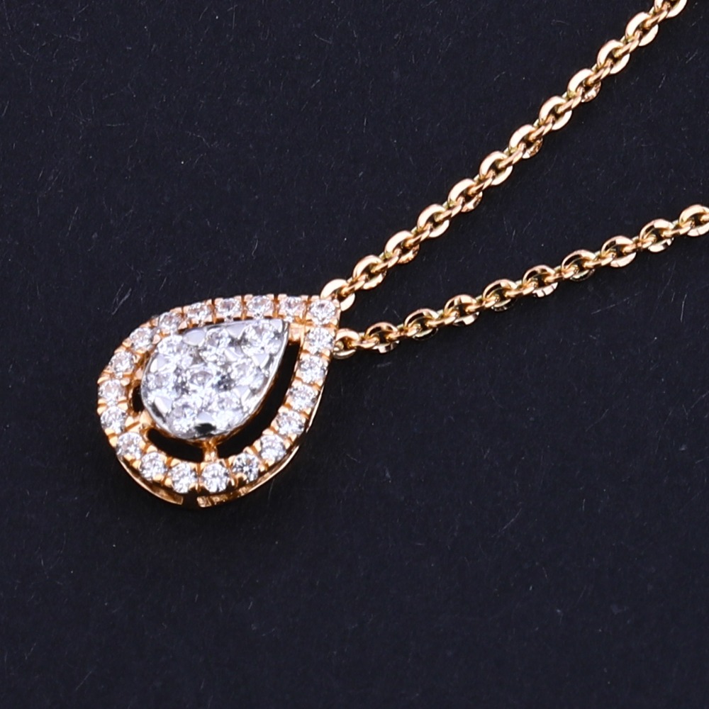 750 Rose Gold exclusive Ladies Tanmaniya RTM223 - Image 2