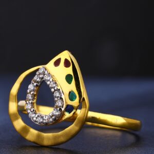 916 Gold Ladies Hallmark Ring LR724