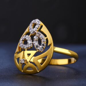 22ct gold hallmark exclusive ladies  ring lr757