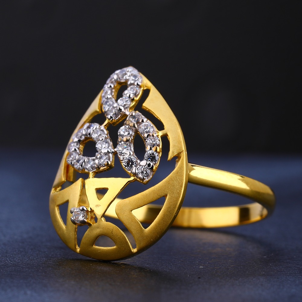 22ct gold hallmark exclusive ladies  ring lr757