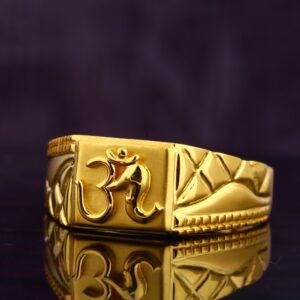 916 Gold Stylish Men's Ring MGR175