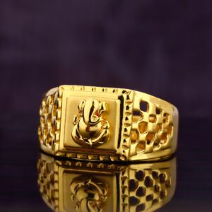 916 Gold Fancy Men's Ring MGR173