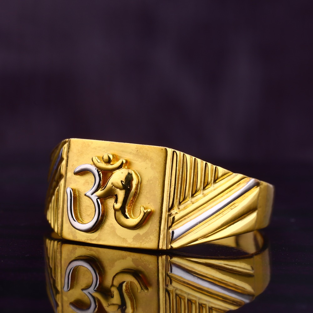916 Gold Designer Men's Ring MGR170