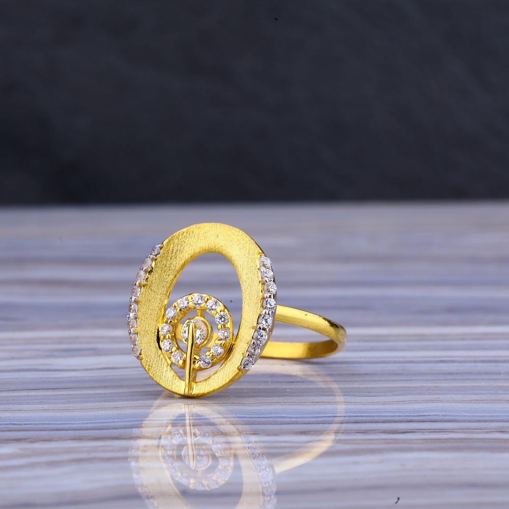 22CT Gold Exclusive Ladies Long Ring LLR179
