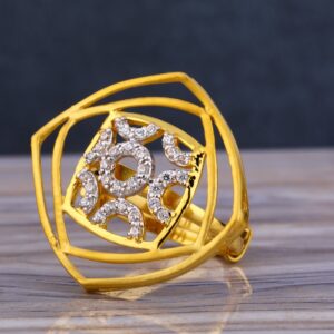 22KT Gold Hallmark Exclusive Women's  Long Ring LLR247