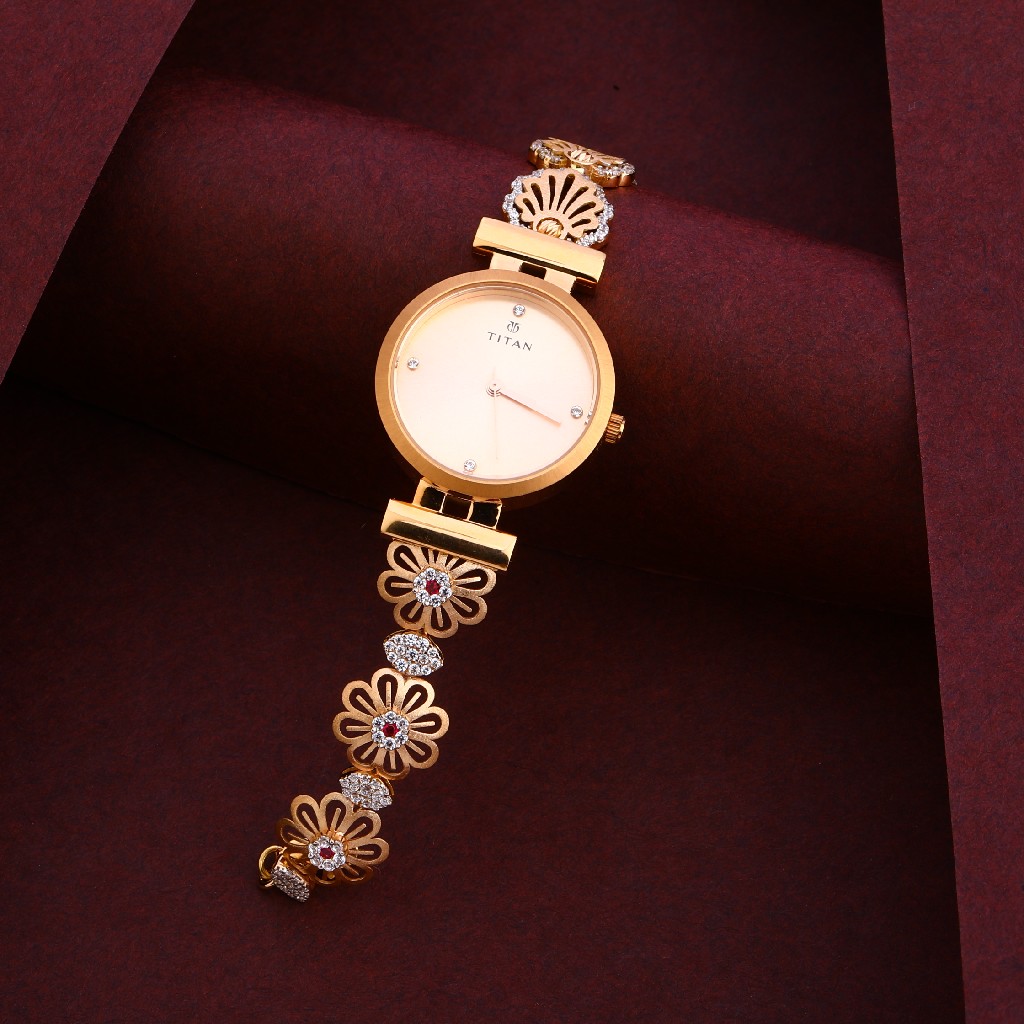 750 Rose Gold Cz Gorgeous Women's Watch RLW221