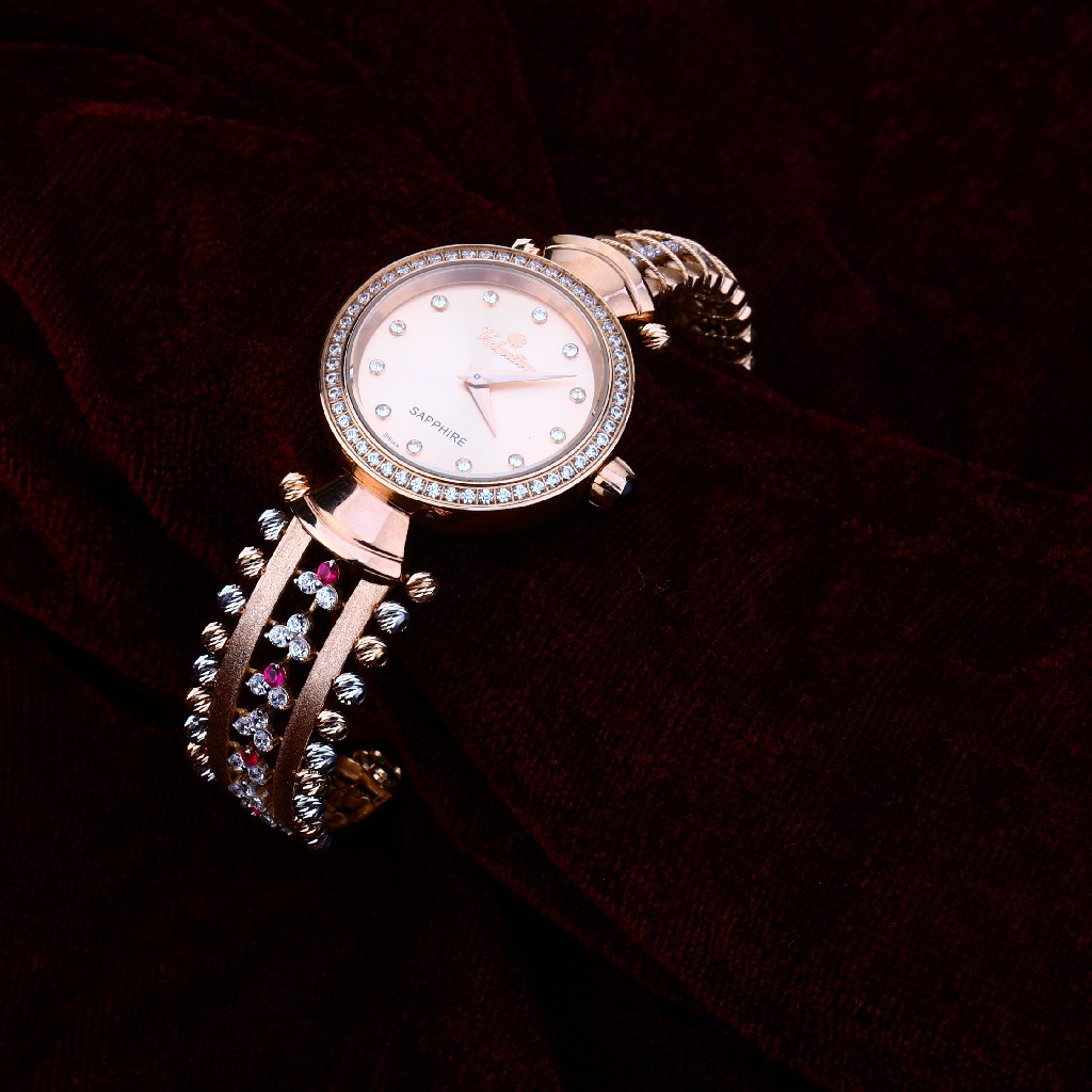 750 Rose Gold Cz Exclusive Women's Watch RLW178