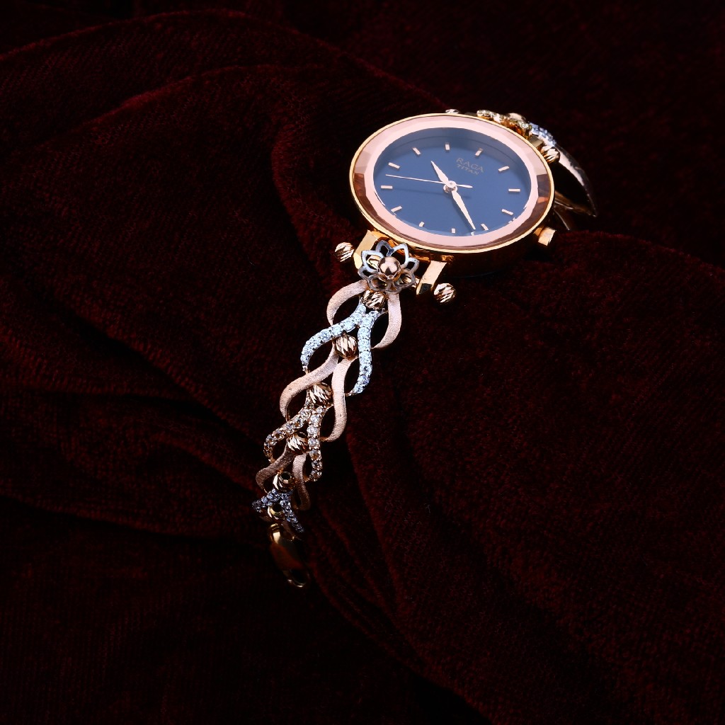 18CT Rose Gold Gorgeous Hallmark Ladies Watch RLW181 - Image 2