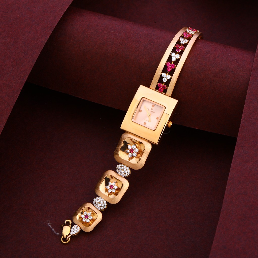 18CT Rose Gold Designer Hallmark Ladies Watch RLW227