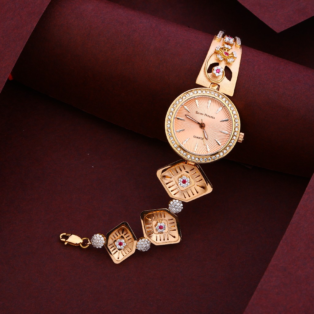 18CT Rose Gold Diamond Stylish Women's Watch RLW229
