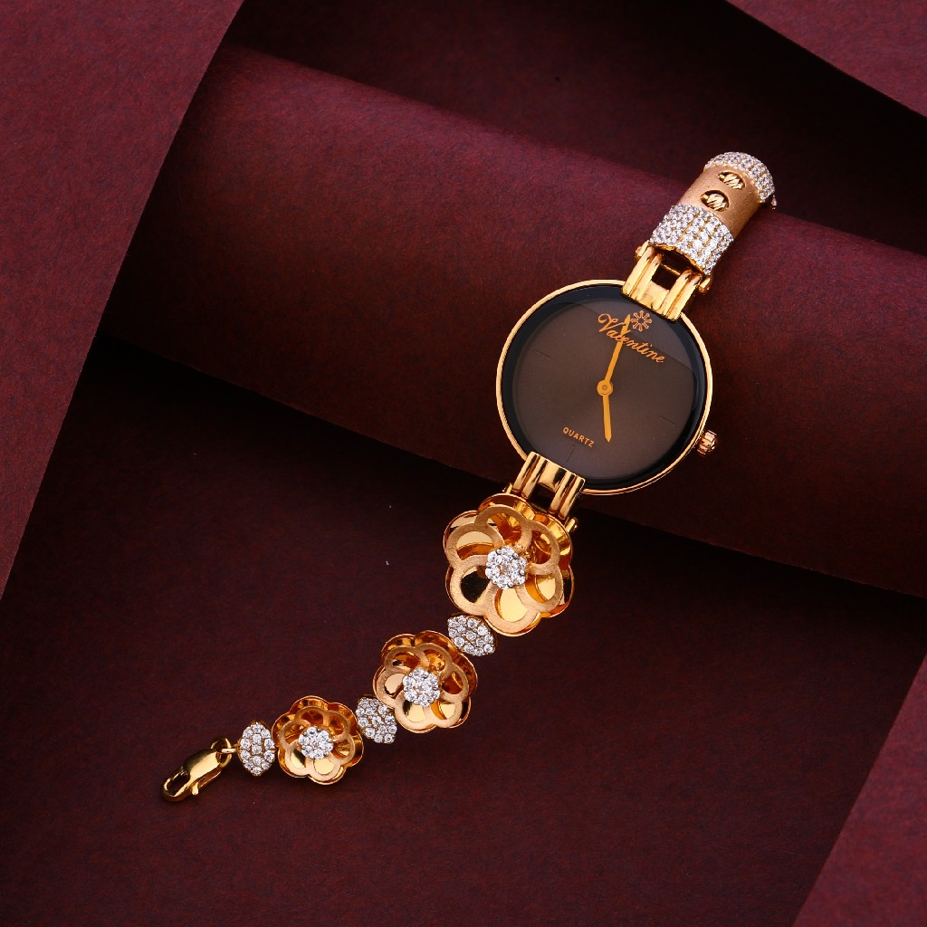 18KT Cz Hallmark Gorgeous Rose Gold Ladies Watch RLW238
