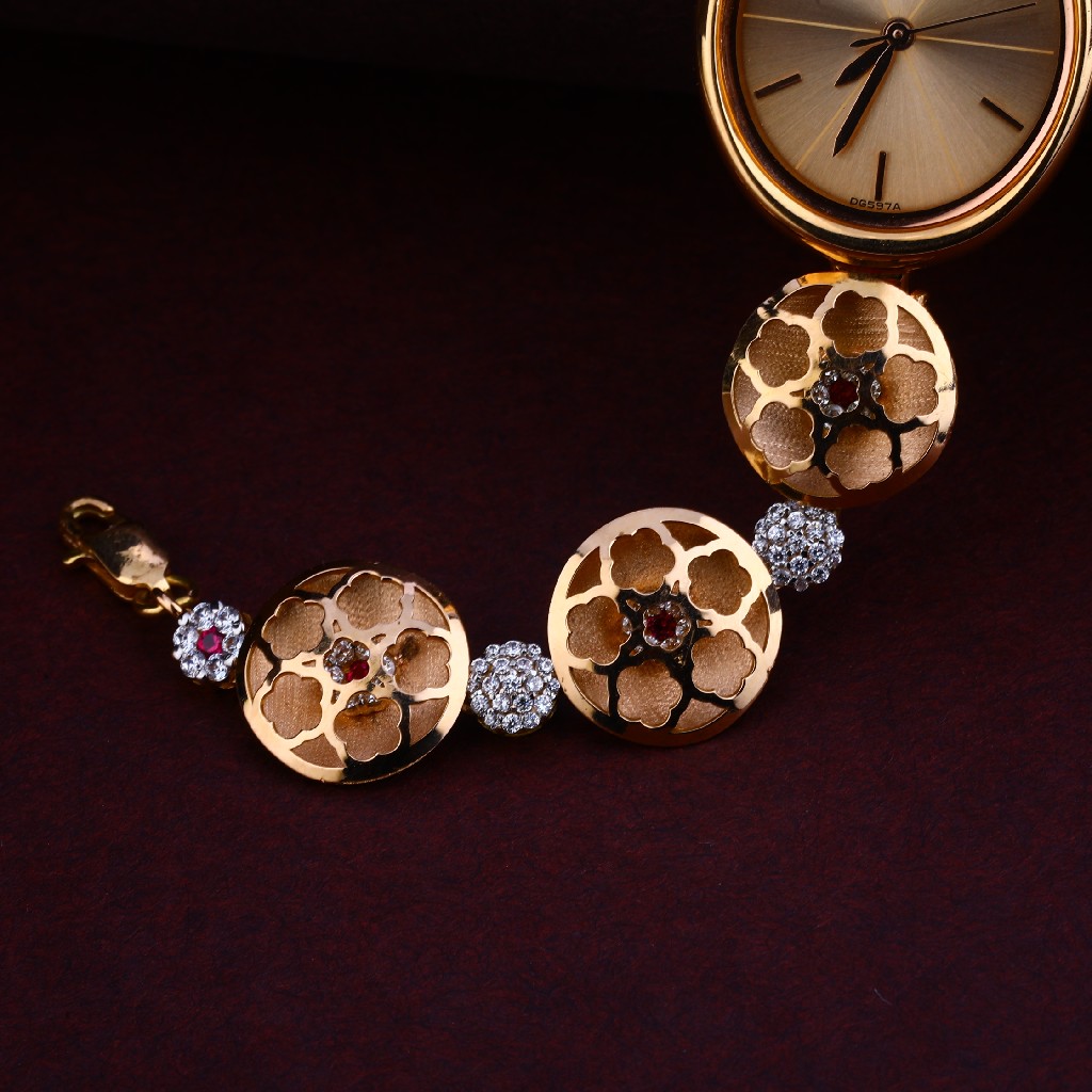 18KT Rose Gold Delicate Ladies Diamond Watch RLW261 - Image 4