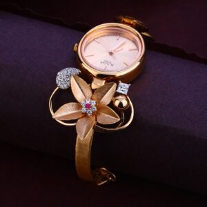 18KT Rose Gold Delicate Ladies Diamond Watch RLW261