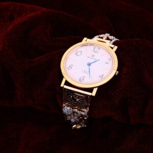750 Rose Gold Delicate Cz Ladies Watch RLW171