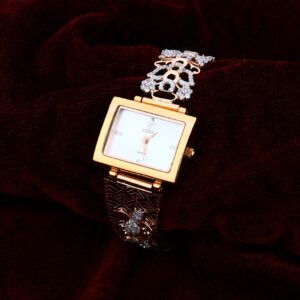 750 Rose Gold Classic Cz Ladies Watch RLW173