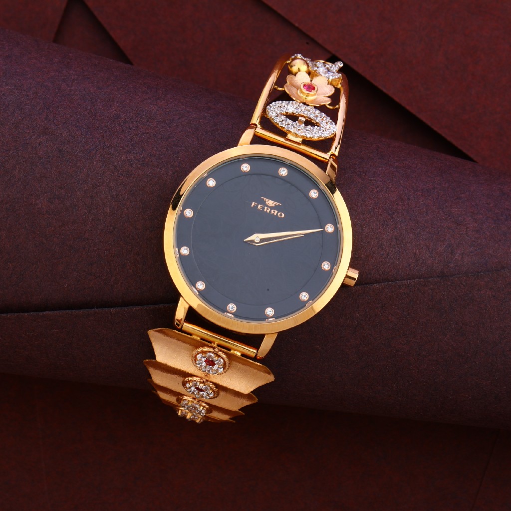 18KT Rose Gold Delicate Hallmark Women's Watch RLW213